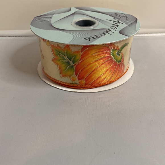 10 Yards of Expressions Fall Wired Ribbon - Picture 7 of 7